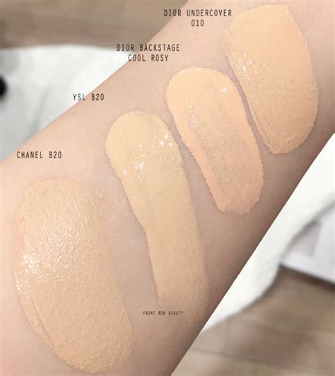 dior backstage foundation 0n swatches|dior foundation backstage shades.